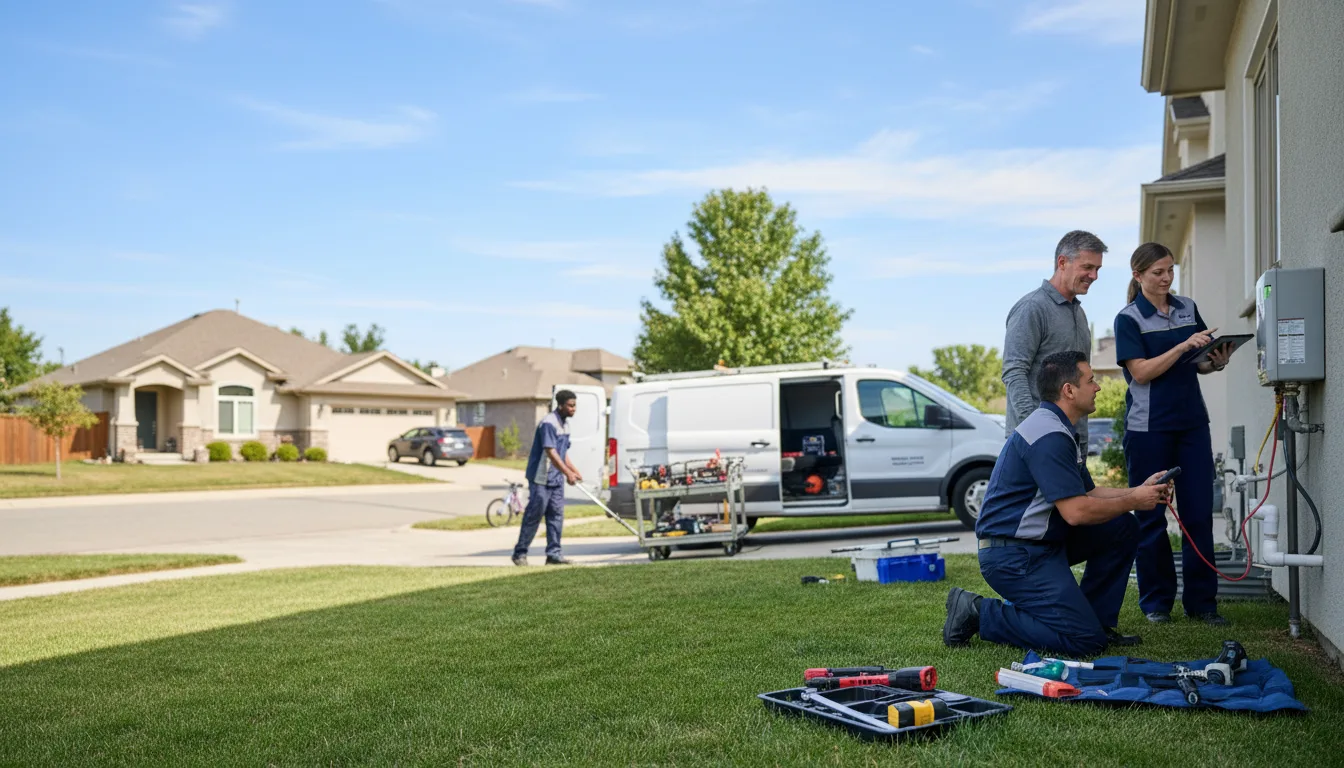 Tankless water heater service in Willits, CA